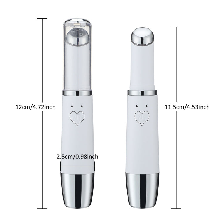 12335 Eye Vibration ปากกานวดความร้อนลบริ้วรอยรอบดวงตาและนำเข้าเครื่องมือนวดความงาม, 12335
