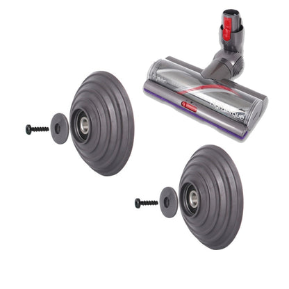 สำหรับ Dyson V10 / V11 เครื่องดูดฝุ่น 100W หัวดูดแรงบิดสูง V-Ball Wheels, High Torque Suction Head Wheels