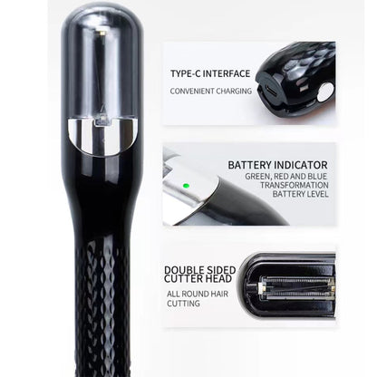 ผมไร้สายแยกปลายทริมเมอร์ชาร์จ USB ตัดผมปัตตาเลี่ยนตัดปลายเรียบ, Gen 3 Black, Gen 3 Red, Gen 3 Silver