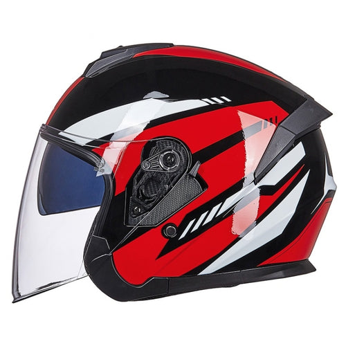 GXT Electric Vehicle Four Seasons Sun Protection & Windshield Double Lens Helmet, M, L, XL
