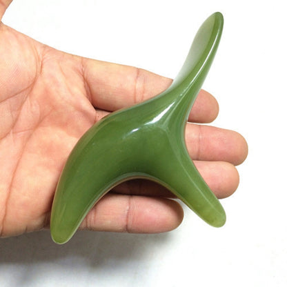 Secret Wax Triangle Sparrow เครื่องนวดกดจุด Meridian Stick, 0, 02, 01
