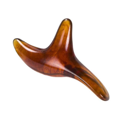Secret Wax Triangle Sparrow เครื่องนวดกดจุด Meridian Stick, 0, 02, 01