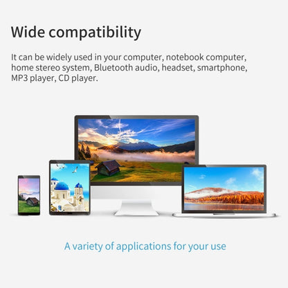 3 ใน 1 อะแดปเตอร์บลูทูธ 5.0 ทีวีคอมพิวเตอร์รับสัญญาณเสียงไร้สาย, ZF-360