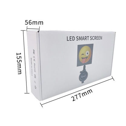 หน้าจอแสดงผล LED Dynamic Emoji Car 5V อินเตอร์เฟส USB, USB Interface