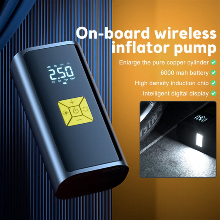 เครื่องสูบลมยางรถแบบพกพาขนาดเล็กสำหรับรถจักรยานยนต์จักรยาน, SUITU ST-9620A Wired Model, SUITU ST-9620B Wireless, SUITU ST-9620C  Wireless Power Bank