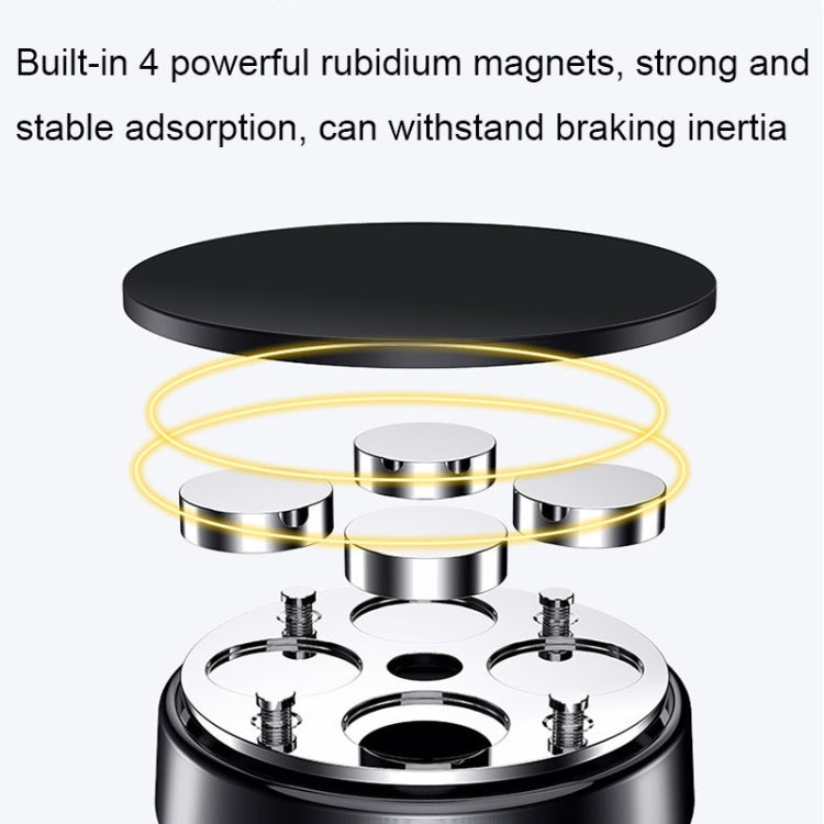 Air Outlet Type อลูมิเนียมอัลลอยด์รถ Magnetic Suction Bracket ผู้ถือโทรศัพท์นำทาง, Air Outlet (Black), Air Outlet (Gold), Air Outlet (Silver)