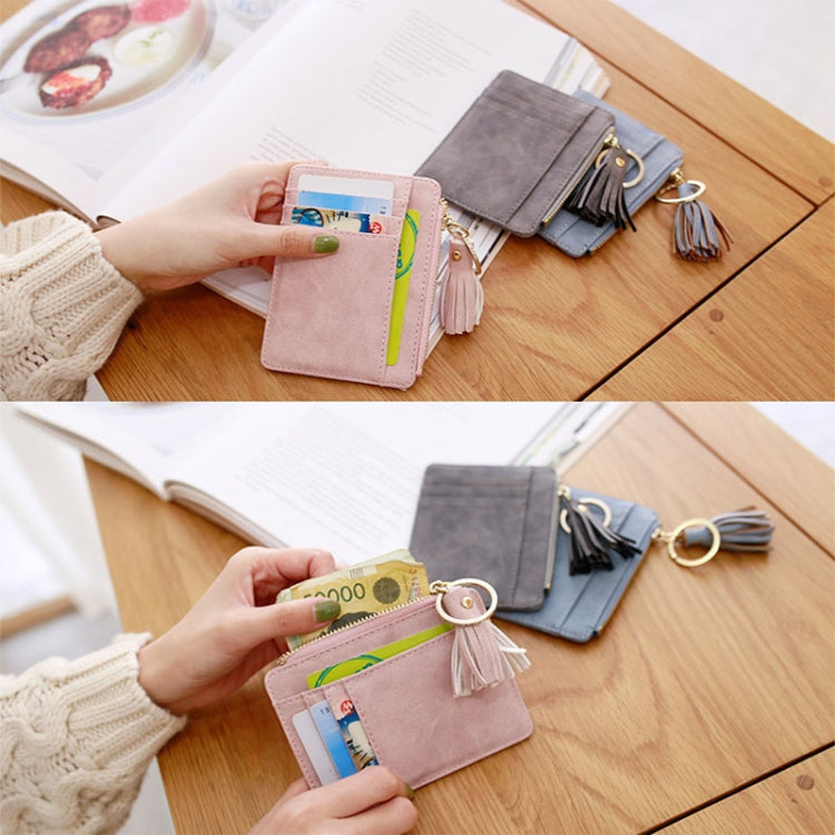 ที่ใส่บัตรความจุขนาดใหญ่บางและเบากระเป๋าใส่เหรียญขนาดเล็กน่ารัก