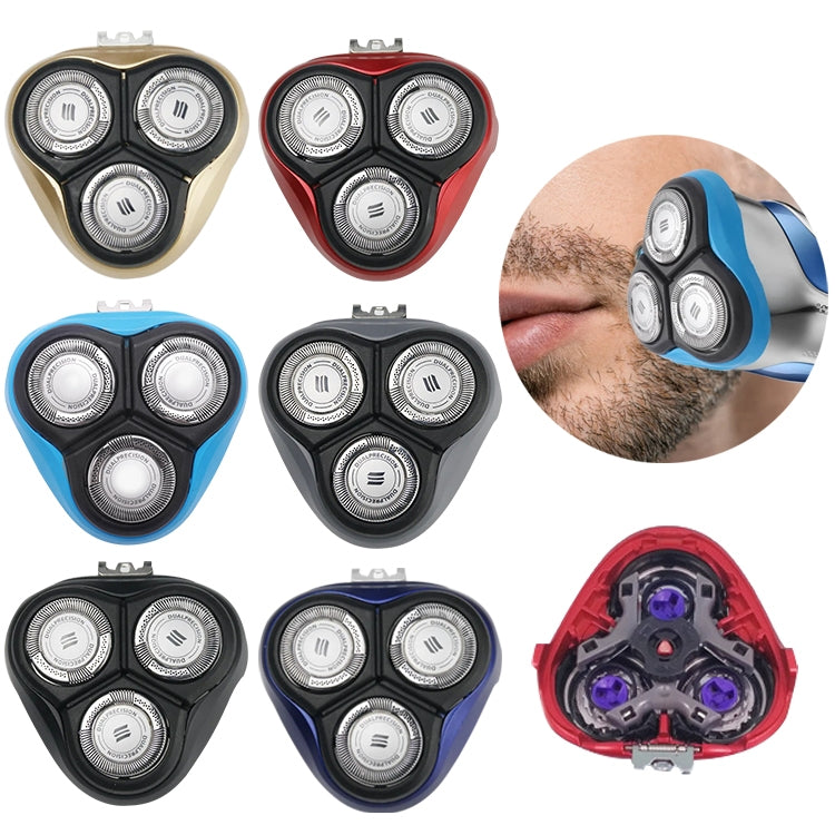 สำหรับ Philips AT/PT Series Razor Integral Head พร้อม HQ8 Double-layer Blades, Gold, Black, Red, Dark Grey, Navy Blue, Blue