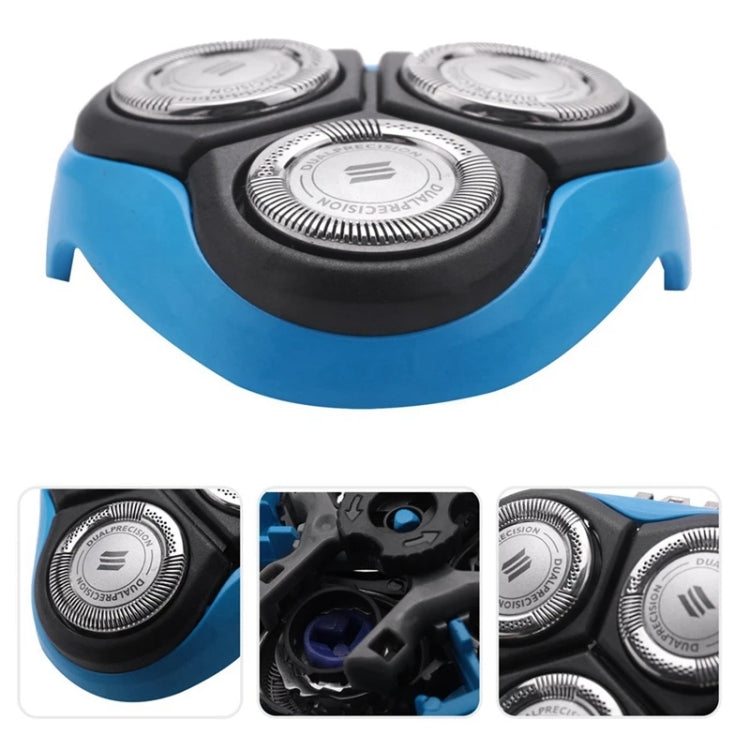 สำหรับ Philips AT/PT Series Razor Integral Head พร้อม HQ8 Double-layer Blades, Gold, Black, Red, Dark Grey, Navy Blue, Blue