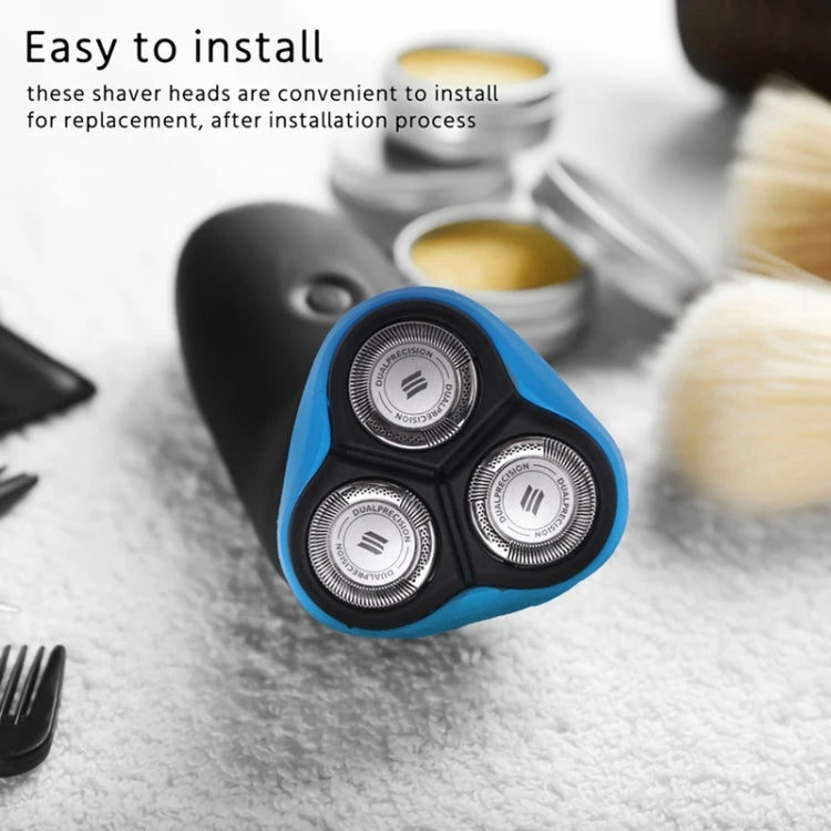 สำหรับ Philips AT/PT Series Razor Integral Head พร้อม HQ8 Double-layer Blades, Gold, Black, Red, Dark Grey, Navy Blue, Blue