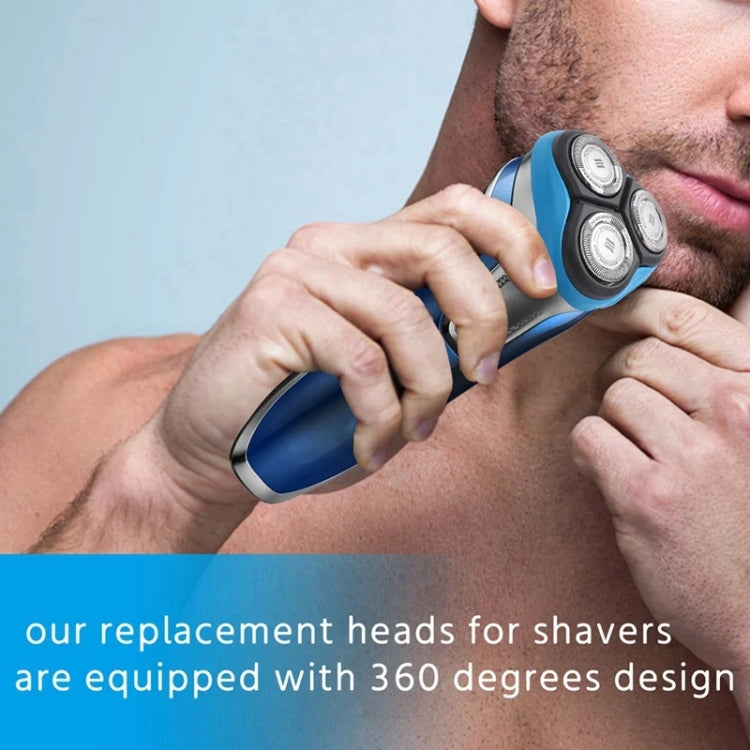 สำหรับ Philips AT/PT Series Razor Integral Head พร้อม HQ8 Double-layer Blades, Gold, Black, Red, Dark Grey, Navy Blue, Blue