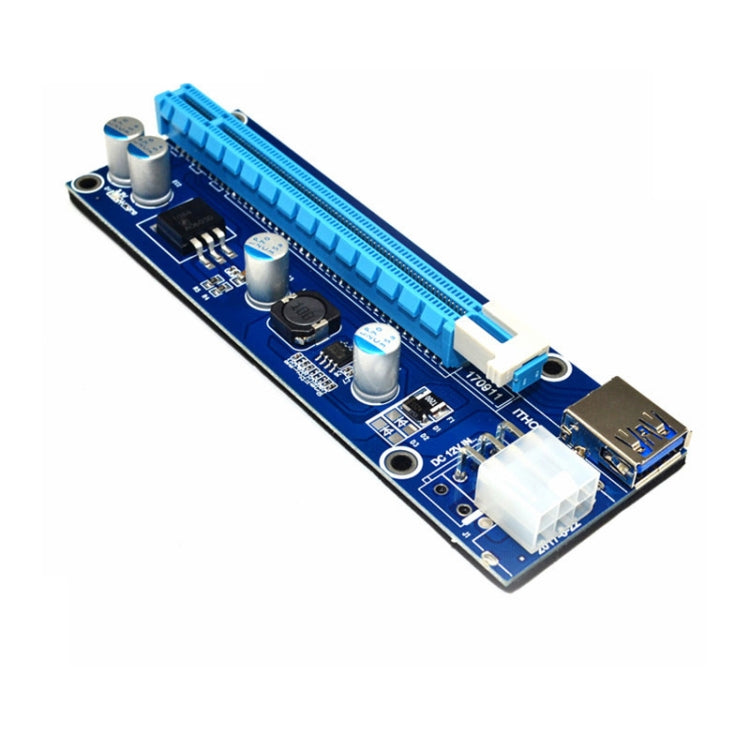 PCE164P-N03 VER006C Mini PCI-E 1X ถึง 16X Riser สำหรับการ์ดภาพภายนอกแล็ปท็อป, Blue Board 6pin, Blackboard 6pin, Blackboard 4pin, M2 To 6pin