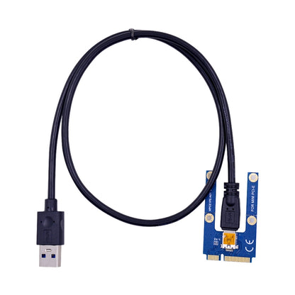 PCE164P-N03 VER006C Mini PCI-E 1X ถึง 16X Riser สำหรับการ์ดภาพภายนอกแล็ปท็อป, Blue Board 6pin, Blackboard 6pin, Blackboard 4pin, M2 To 6pin