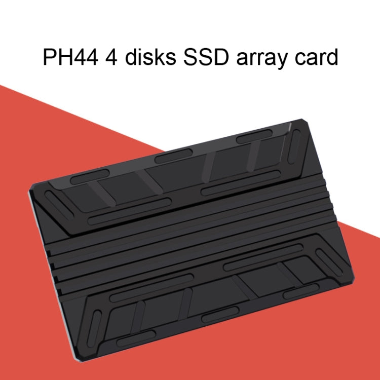 NVMe M.2 MKEY SSD RAID Array เมนบอร์ด PCIE Split Card ฮีทซิงค์, Heatsink