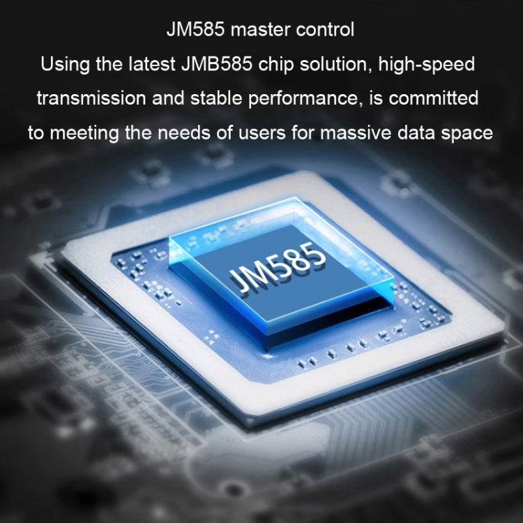 M.2 NVME-PCIE X4 / X8 / X16 Rotor SATA 5 พอร์ตถ่ายโอนการ์ด JMB585 Chip