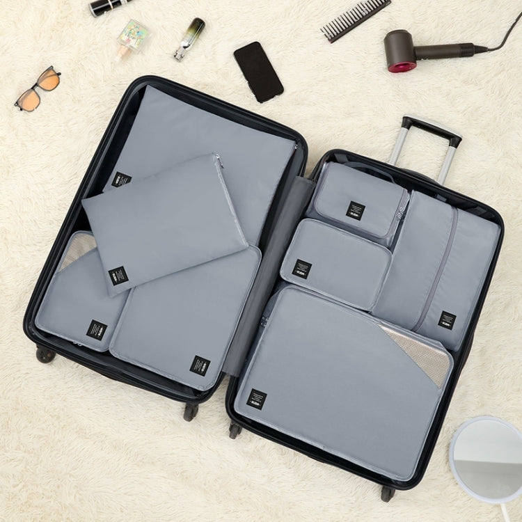 BUBM 8 ชิ้น/เซ็ตกระเป๋าเดินทางมัลติฟังก์ชั่นเสื้อผ้าถุงเก็บแยกประเภท