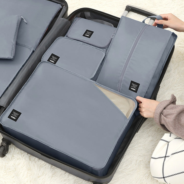 BUBM 8 ชิ้น/เซ็ตกระเป๋าเดินทางมัลติฟังก์ชั่นเสื้อผ้าถุงเก็บแยกประเภท