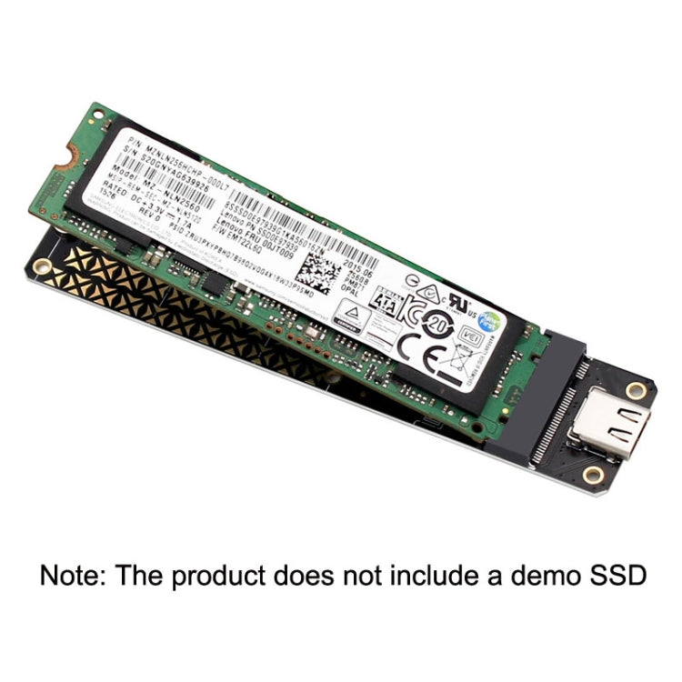 NGFF M.2 Bkey SATA Hard Disk SSD เป็น USB3.1 Type-C / USB-C Expansion Card, SSD To USB3.1