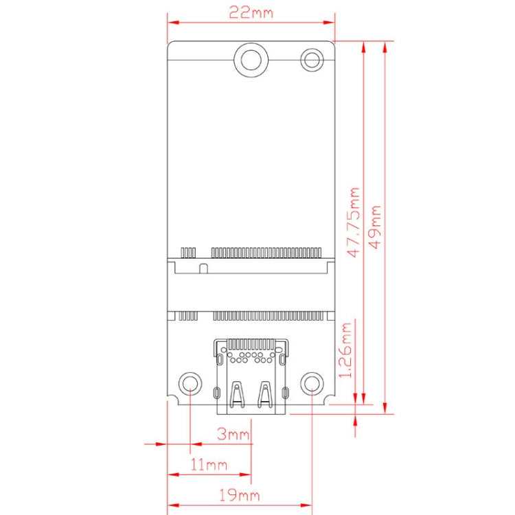 M.2 NVME Hard Disk Box Transfer Card RTL9210B ชิป Type-C / USB-C USB3.1 Gen2 10Gbps