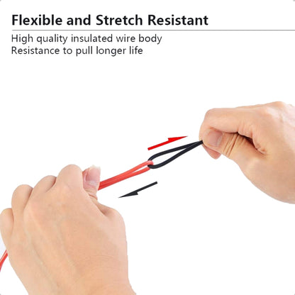 3pcs HC92 1000V 82cm Multimeter Tapping Test Lead สำหรับโวลต์มิเตอร์พร้อมเกลียว