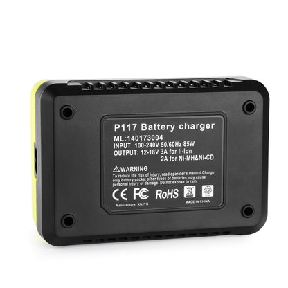 สำหรับ RYOBI P117 / P108 12-18V เครื่องชาร์จแบตเตอรี่อเนกประสงค์
