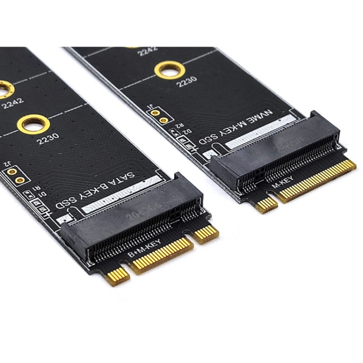 สำหรับบอร์ดทดสอบ M.2 NGFF / PCIE / NVME SSD, Key-B Riser Card, Key-M Riser Card