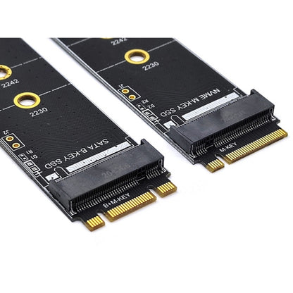 สำหรับบอร์ดทดสอบ M.2 NGFF / PCIE / NVME SSD, Key-B Riser Card, Key-M Riser Card