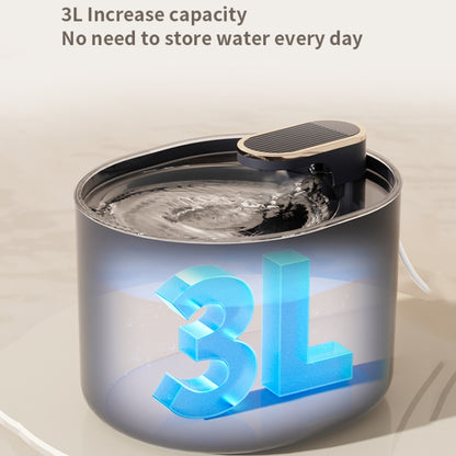 เครื่องจ่ายน้ำสัตว์เลี้ยงไฟฟ้า 3L น้ำพุแมวอัตโนมัติ Mute Water Feeder Bowl, Upgrade Motor Blue, Upgrade Motor White, Blue Ordinary Motor Blue, Ordinary Motor White