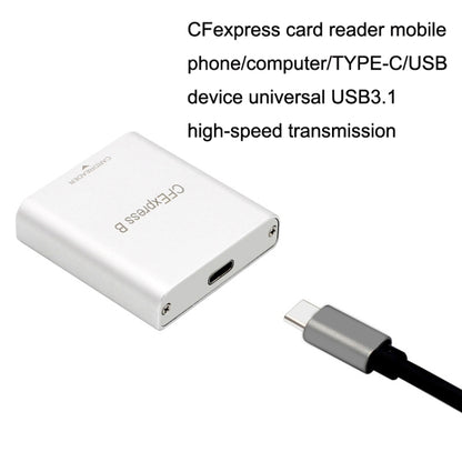 10G ความเร็วสูง USB3.2 Z6/Z7 1DX3 เครื่องอ่านการ์ด CFEXPRESS เดินสาย, PH862 With A-C Line, PH862 With C-C Line, PH862 With Double Line