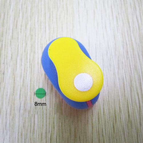 เครื่องมือช่างสำหรับเด็ก Round Embosser, การจัดส่งแบบสุ่มสี, 8803 8mm, 8805 16mm, 8810 25mm, 8815 38mm, 8820 50mm, 8830 75mm