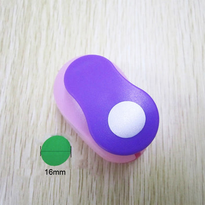 เครื่องมือช่างสำหรับเด็ก Round Embosser, การจัดส่งแบบสุ่มสี, 8803 8mm, 8805 16mm, 8810 25mm, 8815 38mm, 8820 50mm, 8830 75mm