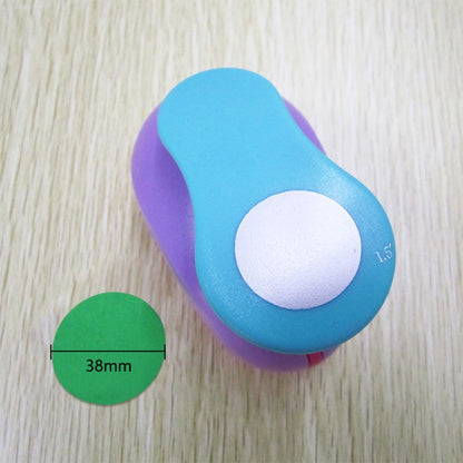 เครื่องมือช่างสำหรับเด็ก Round Embosser, การจัดส่งแบบสุ่มสี, 8803 8mm, 8805 16mm, 8810 25mm, 8815 38mm, 8820 50mm, 8830 75mm