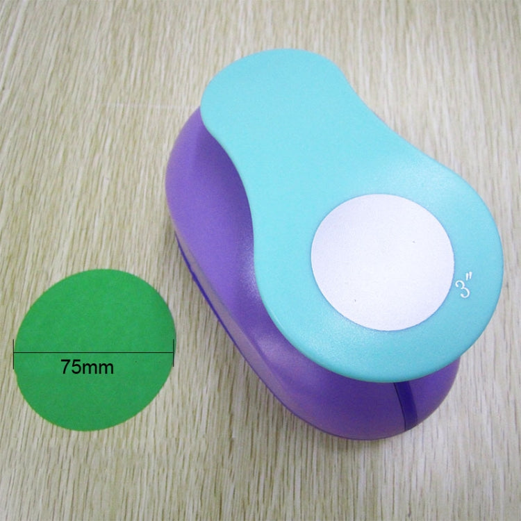 เครื่องมือช่างสำหรับเด็ก Round Embosser, การจัดส่งแบบสุ่มสี, 8803 8mm, 8805 16mm, 8810 25mm, 8815 38mm, 8820 50mm, 8830 75mm