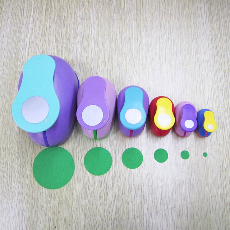 เครื่องมือช่างสำหรับเด็ก Round Embosser, การจัดส่งแบบสุ่มสี, 8803 8mm, 8805 16mm, 8810 25mm, 8815 38mm, 8820 50mm, 8830 75mm