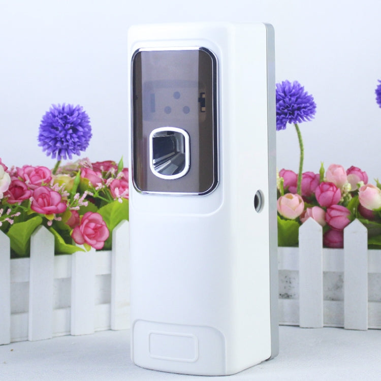 เครื่องพ่นสเปรย์เซ็นเซอร์แสงอัตโนมัติ Toilet Timed Fragrant Machine, Automatic Light Sensor 4 (White)