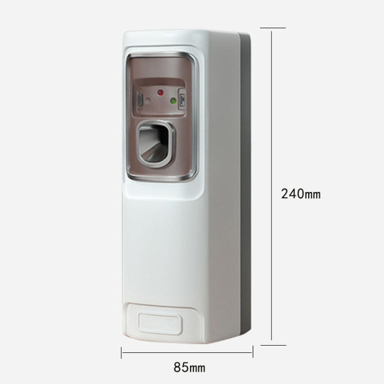 เครื่องพ่นสเปรย์เซ็นเซอร์แสงอัตโนมัติ Toilet Timed Fragrant Machine, Automatic Light Sensor 4 (White)