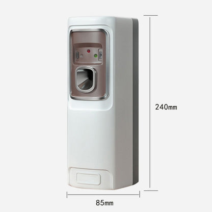 เครื่องพ่นสเปรย์เซ็นเซอร์แสงอัตโนมัติ Toilet Timed Fragrant Machine, Automatic Light Sensor 4 (White)