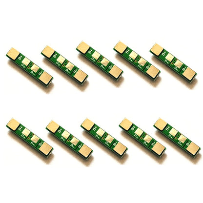 10 ชิ้น 3.7V ลิเธียมแบตเตอรี่ คณะกรรมการป้องกันโพลิเมอร์ขูดเลือดขูดเนื้อและคณะกรรมการป้องกัน Overdischarge, 3.7V 3A
