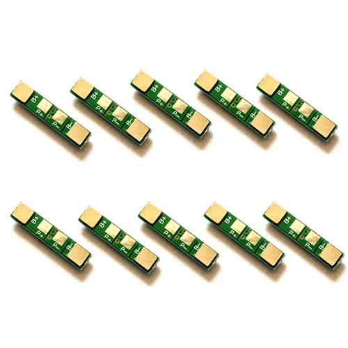 10 ชิ้น 3.7V ลิเธียมแบตเตอรี่ คณะกรรมการป้องกันโพลิเมอร์ขูดเลือดขูดเนื้อและคณะกรรมการป้องกัน Overdischarge, 3.7V 3A