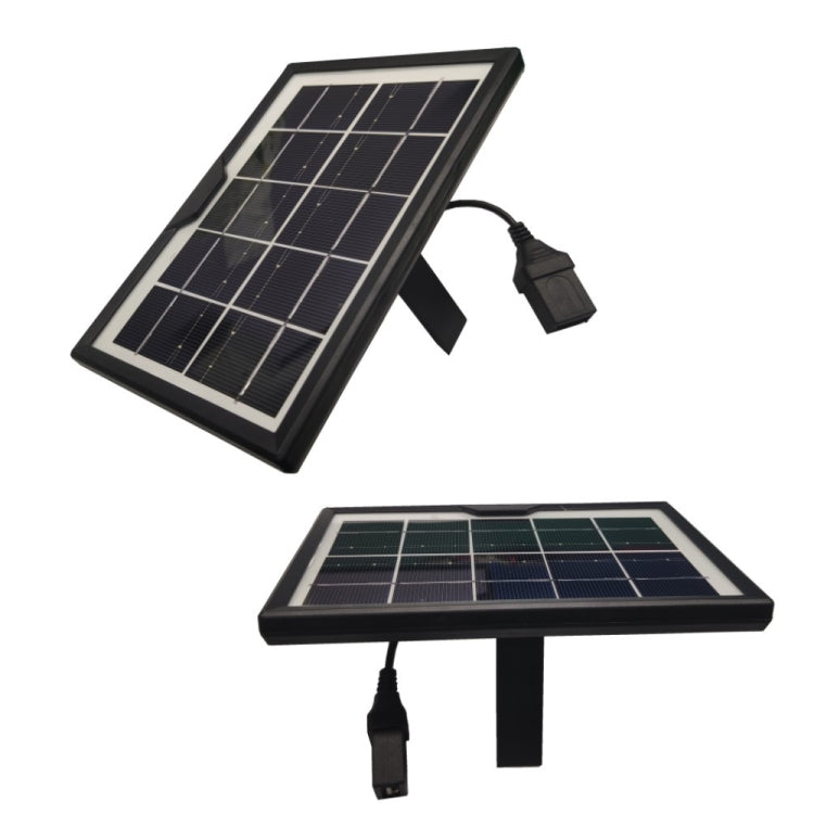 ไฟฉายโคมไฟตั้งโต๊ะขนาดเล็กพร้อมแผงโซลาร์เซลล์ 5V/1.8W หัวหญิง USB, Solar Panel