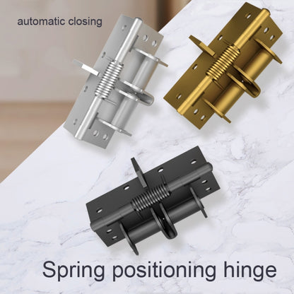4 Inch Multifunctional Door Closer บานพับปิดประตูอัตโนมัติ, Color Steel Silver, Black, Color Steel Gold