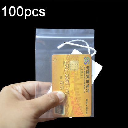 500 ชิ้นถุง Ziplock พรุนหนาถุงบรรจุภัณฑ์ใสถุงพลาสติกปิดผนึก, 4 x 6cm, 5 x 7cm, 6 x 9cm, 7 x 10cm, 8 x 12cm, 10 x 15cm