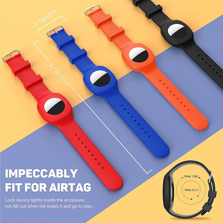 สำหรับ Airtag Silicone Children Watch Band เคสป้องกัน