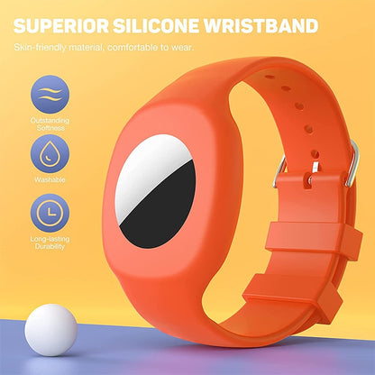 สำหรับ Airtag Silicone Children Watch Band เคสป้องกัน