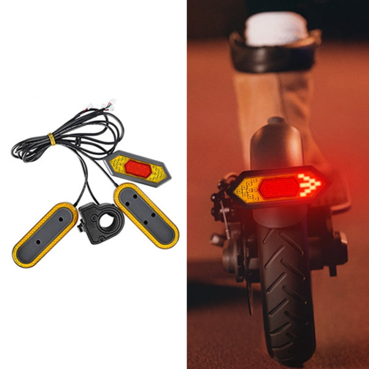 สำหรับ Xiaomi M365 / Pro / Pro 2 สกู๊ตเตอร์ไฟฟ้า LED ไฟเลี้ยวกลางคืน