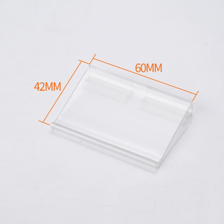 ป้ายแสดงราคาในซูเปอร์มาร์เก็ต Label Strip, 40 x 60mm, 40 x 80mm, 40 x 100mm