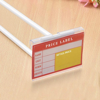 ป้ายแสดงราคาในซูเปอร์มาร์เก็ต Label Strip, 40 x 60mm, 40 x 80mm, 40 x 100mm