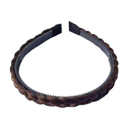 2 ชิ้นกว้าง brimmed Twisted Braid Hoops วิกผมลื่นอุปกรณ์เสริมผม, 1cm-Natural Black, 1cm-Light Brown, 1.5cm-Natural Black, 1.5cm-Light Brown, 1.5cm-Deep Brown, 1.8cm-Natural Black, 1.8cm-Deep Brown, 1.8cm-Double Natural Black, 1.8cm-Double Light Brown  ...