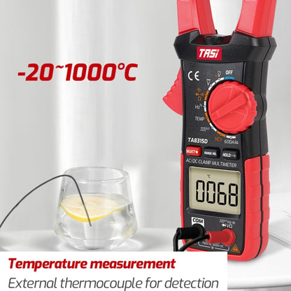 TASI TA8315B มัลติมิเตอร์แบบแคลมป์ แอมมิเตอร์แบบดิจิตอลความแม่นยำสูง, TA8315B