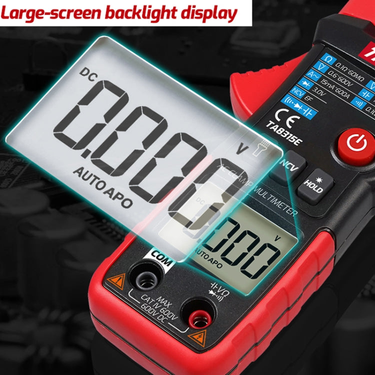 TASI TA8315B มัลติมิเตอร์แบบแคลมป์ แอมมิเตอร์แบบดิจิตอลความแม่นยำสูง, TA8315B